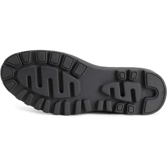 〽️Women's Gray Polar Faux Fur Waterproof Winter Snow Calf Outdoor Walking Boots